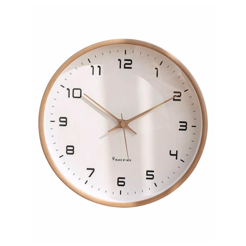 Horloge Murale Bois | Ambiance Scandinave