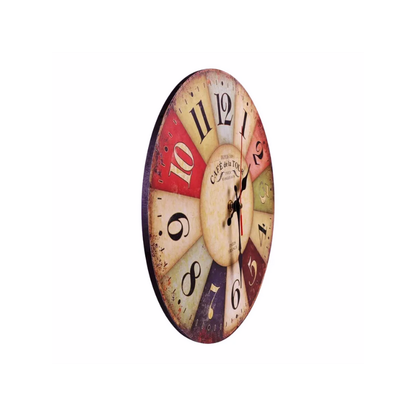 Horloge Murale Vintage | Design Rustique Campagne